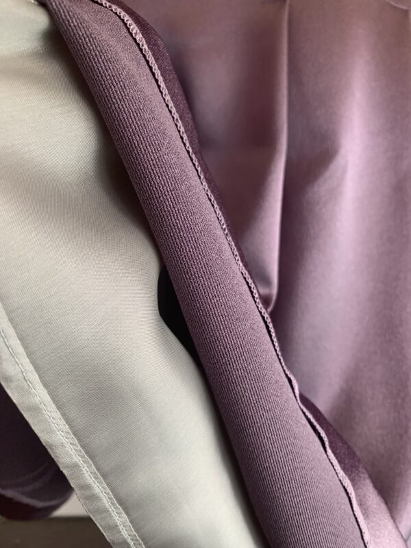 George Orwell - pleated skirt in lilac satin - Image 3