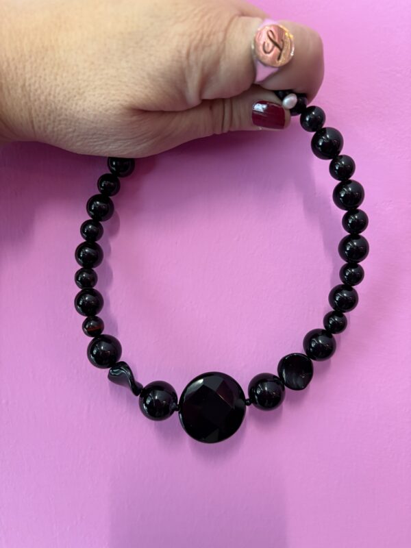 INCANTEVOLE Luxury CHOCKER - 1 row Onyx