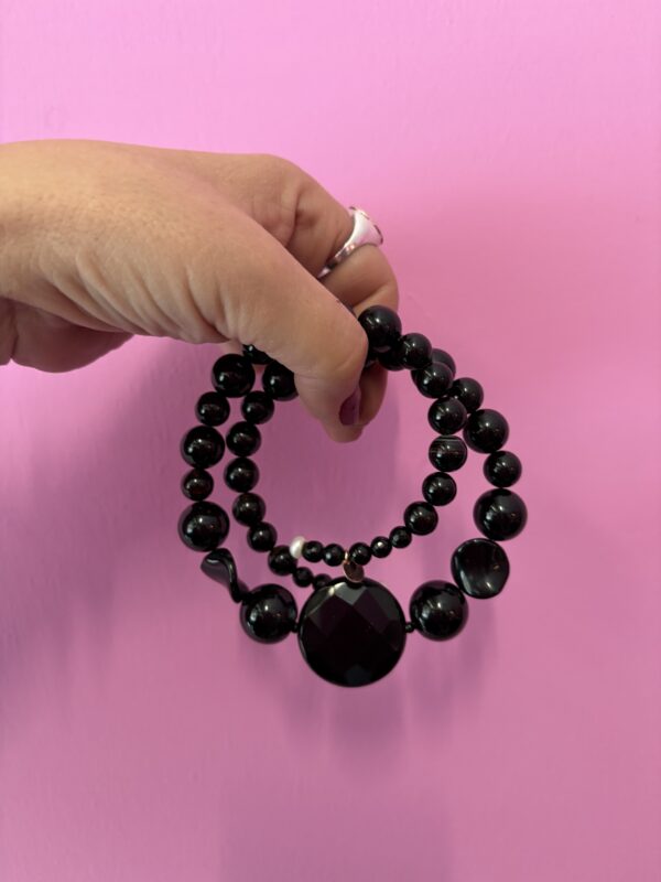 INCANTEVOLE Luxury CHOCKER - 1 row Onyx - Image 7