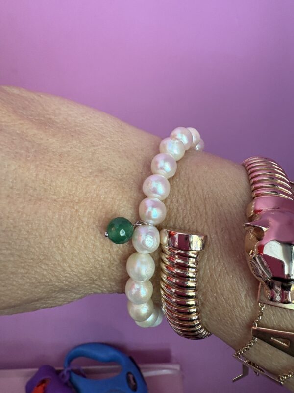 Bracciale Bisette - perle coltivate con charm - immagine 9