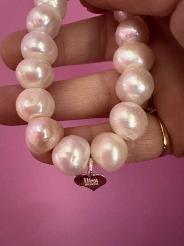 Bracciale Bisette - Big perle coltivate - immagine 6